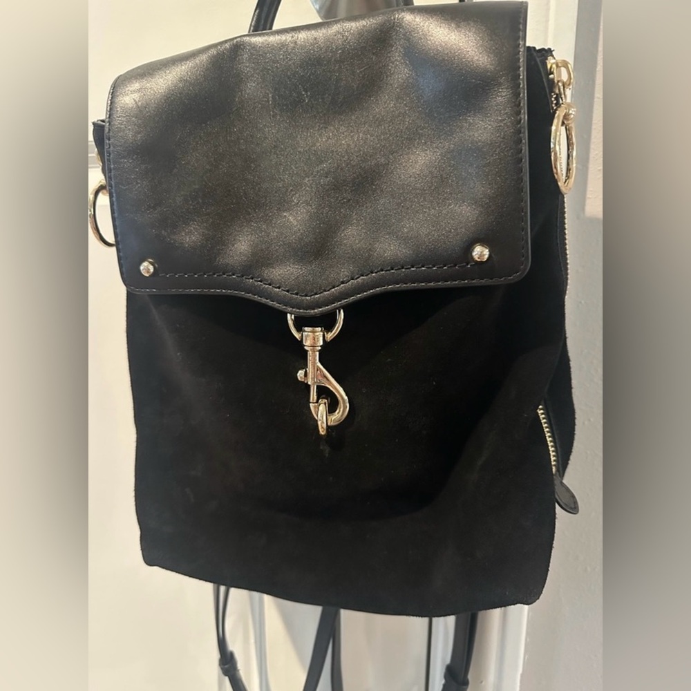 Rebecca Minkoff Black Backpack Purse